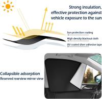 Cortina De Coche Magnética Doble Cara Con Alta Succión Protección Solar Verano Transparencia Opcional Material Fabrica+Magnet - details 2
