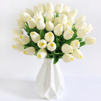 5 Piezas De Tulipán Artificial Para Decoración De Mesa De Comedor Y Sala De Estar Decoración De Boda Fiesta Aniversario Navidad DIY Origen China Continental - details 7