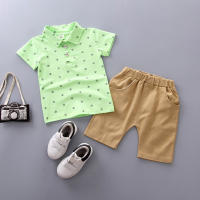 Conjunto De Verano Para Niños  Camiseta Y Shorts 2 Piezas Ropa Deportiva Para Bebés Y Niños De 1 a 4 Años Material Suave Y Transpirable - details 2