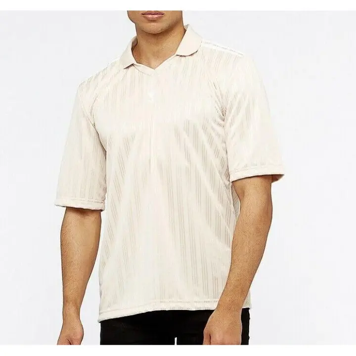 Camisa Hombre Beige Adidas CW1222 - Alta Calidad - 1
