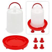 Albóndiga Automática Para Ponedero 1.5kg/3L Bebedero Automático Para Pollo Ponedero De Agua Para Ponederos Coop De Pollo Alimentador De Ponedero - details 3