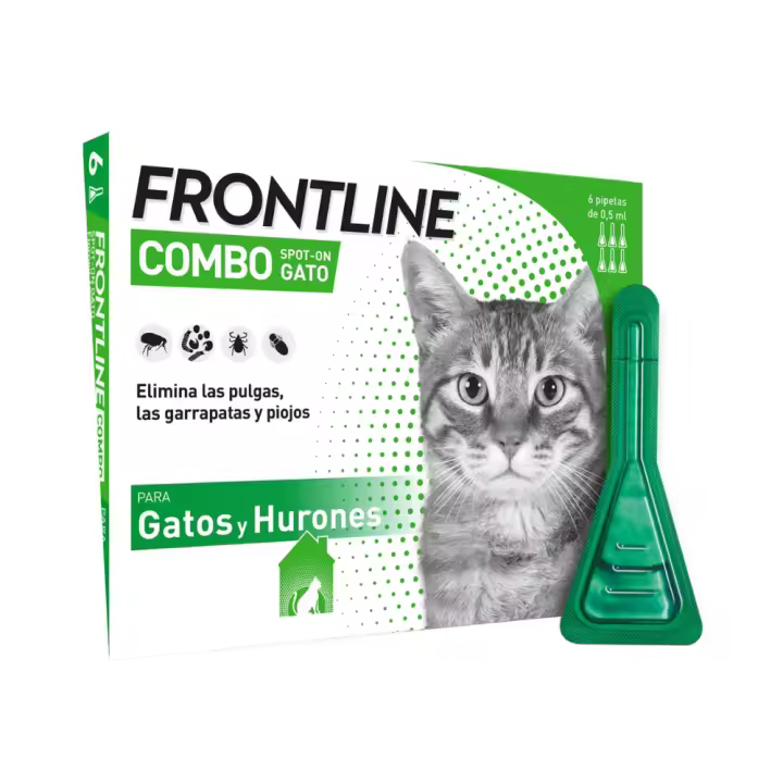 FRONTLINE COMBO Spot-On Gato (6 pipetas) - 1