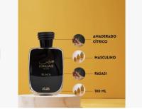 Perfume árabe de hombre Hawas Black for him  Rasasi 100ml,Fragancia exclusiva ,duradera, oriental, Perfume amaderado, cítrico NOVEDAD - details 2