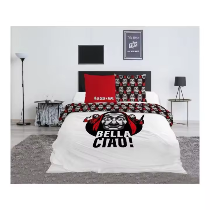 Funda de edredón doble La Casa de Papel - 1