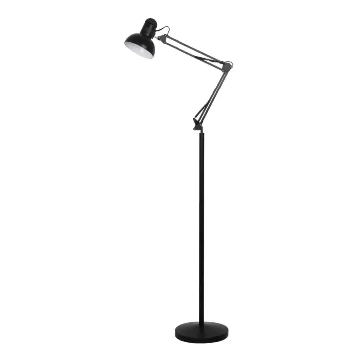 BEL AIR HOME - Lámpara de Pie ANTIGONA con Brazo Articulado, Diseño Vintage Retro 1xe27 (BOMBILLA NO INCLUIDA) - Ilumina Tu Espacio con Estilo - 1