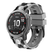Silicone WatchStrap For Garmin Fenix 7x 7 6 5 6X Pro 5X Plus Fenix 3HR Quick Release 22 26mm WristStrap For Garmin Enduro 2 Band - details 1