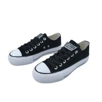 ANDY-Z  AW0164 Negro Zapatillas de lona  negro para  mujer.  plataforma suela - details 1