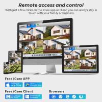 Cámara PTZ Mini 4MP 2K Con Zoom Digital 5X Visión Nocturna WiFi Protección De Seguridad Doméstica ICsee APP Montaje En Pared - details 10