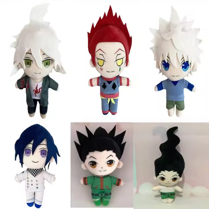 Muñeco De Peluche Kawaii Nagito Komaeda Danganronpa Suave Almohada Regalo De Cumpleaños Para Niños Also Killua Zoldyck - 1