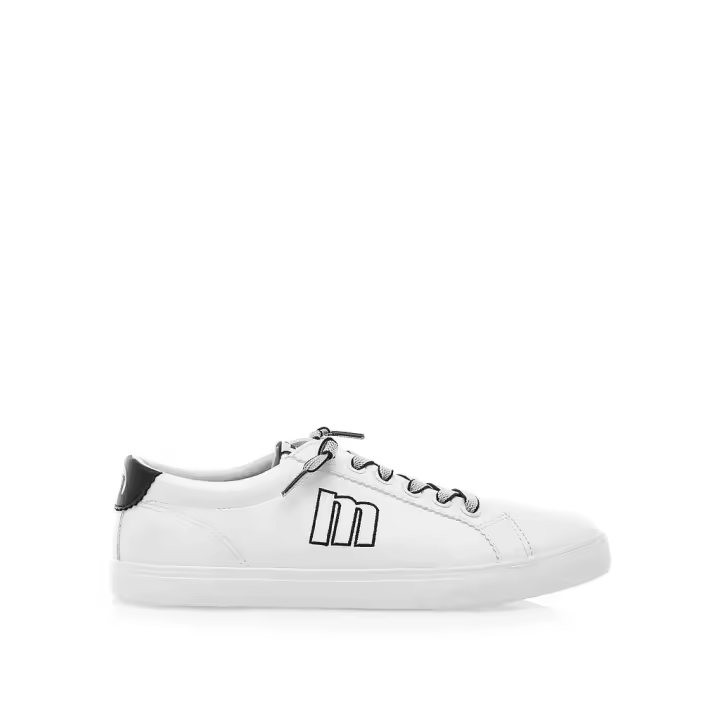 Zapatilla MUSTANG Murri White ucky Black 60142 C56166 Blanco - 1
