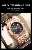 Reloj De Cuarzo Para Hombre Moda Con Correa De Aleación Y Anillo Octagonal Decorativo Movimiento De Cuarzo Alta Gama Reloj De Negocios - details 10