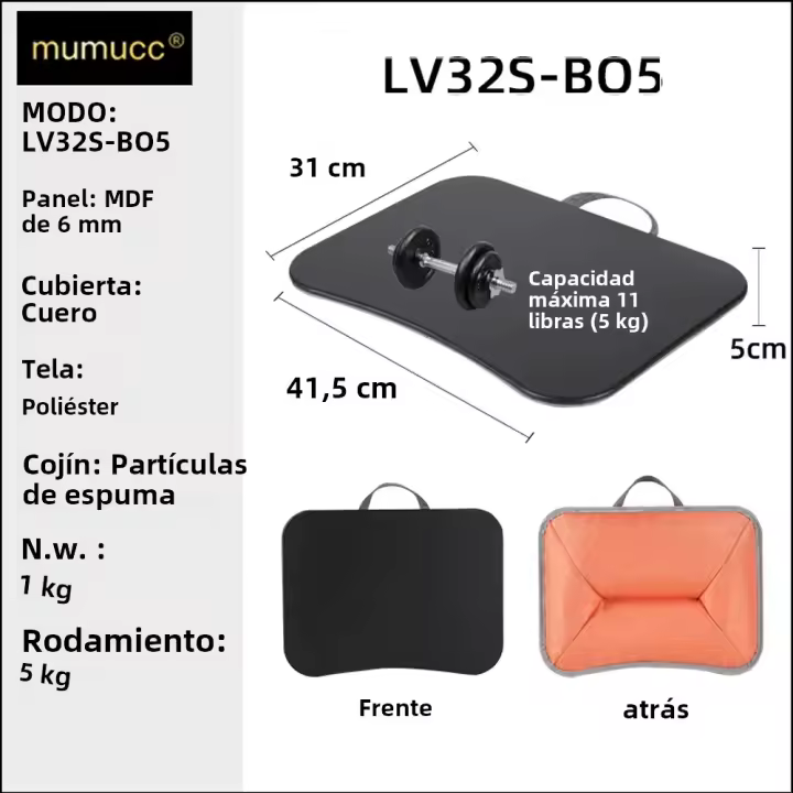 MUMUCC Multifuncional Escritorio Portátil Para Coche Y Cama Con Almohadilla Grande Soporte Para Portátil Y Mouse De Juego - 1