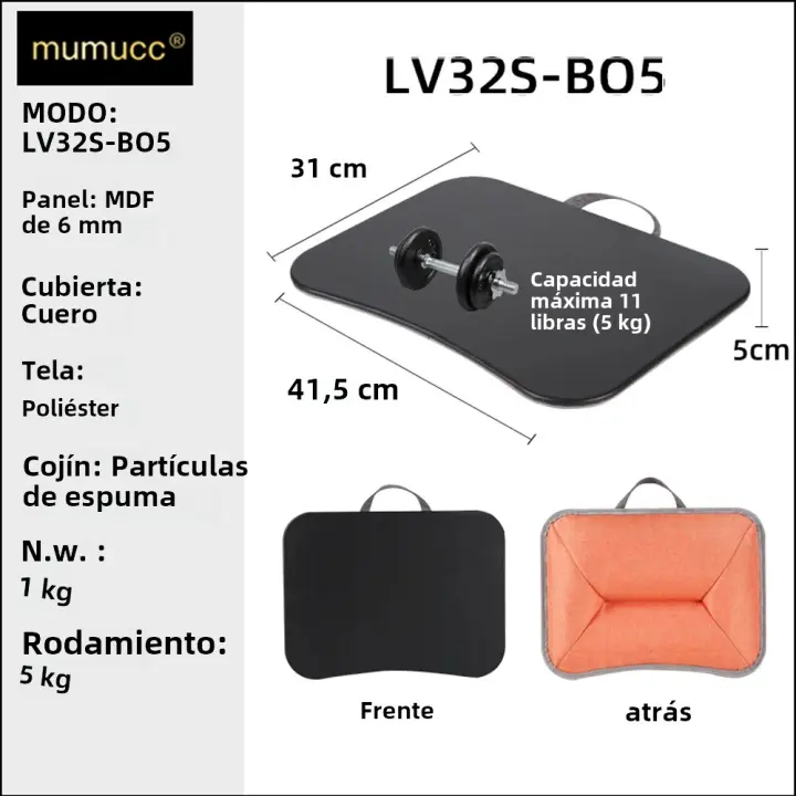 MUMUCC Multifuncional Escritorio Portátil Para Coche Y Cama Con Almohadilla Grande Soporte Para Portátil Y Mouse De Juego - 1