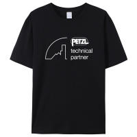 Camiseta De Verano Para Hombre PETZL Impresión Suave Y Transpirable Manga Corta Moda Casual Ropa Superior Cómoda Para La Calle - details 9