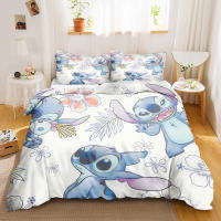 Juego De Cubierta De Edredón Lilo & Stitch 3D Impreso Para Niños Y Niñas 3pcs (No Incluye Relleno) Dormitorio Anime Cartoon - details 5