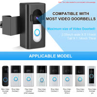Adaptador De Montaje Para Campana De Puerta Con Cámara Anti-Robo Fácil Instalación Sin Taladro Compatible Con Blink Video Doorbell 2021/Ring - details 2
