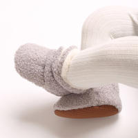 Botas De Invierno Para Bebés Recién Nacidos Primera Etapa Con Suela Suave Protección Del Pies En Algodón Zapatos Para Niños - details 27
