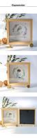Hucha de madera, madera marron, cristal, Comunión niño niña, Dibujo de flores, Recuerdos de comunión, huchas de regalo, Regalos originales, Detalles para invitados comunión,  Regalantes.com - details 3