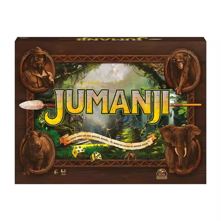 JUMANJI JUEGO DE MESA en Castellano editado por Spin Master - 1