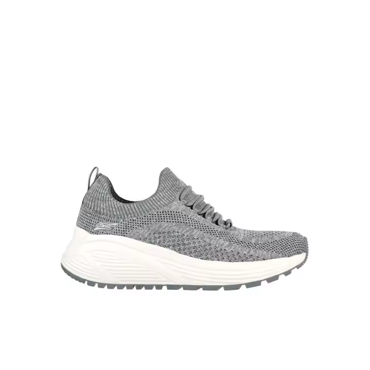 SKECHERS 117256_GRY Zapatillas deportivas de mujer grises en textil 79549 - 1