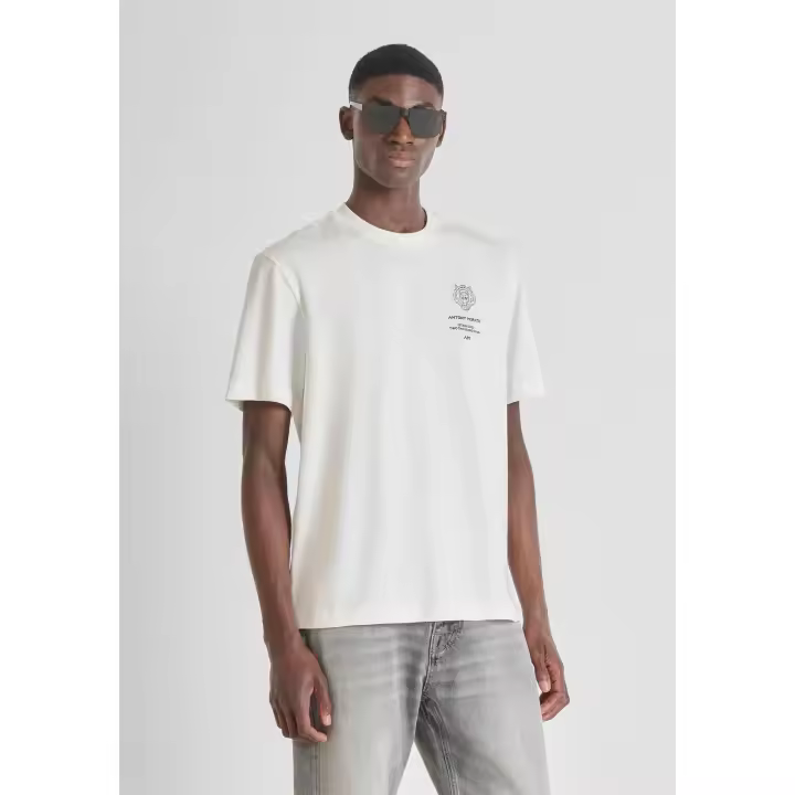Camiseta ANTONY MORATO MMKS02541 FA100239 1011 crema - 1