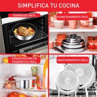 Tefal Ingenio Emotion juego de cocina de 2 piezas,22 cm/26 cm, acero inoxidable, apilable, revestimiento antiadherente, inducción, L8973S45 - details 0
