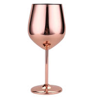 Vaso De Vino De Acero Inoxidable 500ml Creativo Goblet De Coctel Vaso De Champán Para Casa Bar Restaurante - details 20