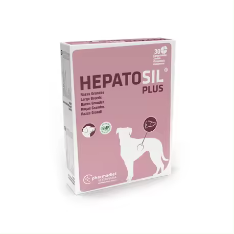 PHARMADIET HEPATOSIL PLUS RAZAS GRANDES 30 COMP - 1
