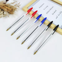 Bolígrafo De Punto Cómodo 1.0mm Para Escritura Suave Y Diario Tinta Negra/Azul/Roja 10/15 Piezas Material Plástico - details 3
