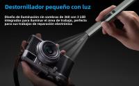 Precisión Destornillador Eléctrico 30 En 1 Con LED Herramientas De Poder Mini 5 Torque 5/32 Pulgadas Bits Magnéticos Para Reparación De PC Teléfonos Gafas - details 4