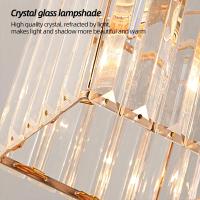 Lámpara De Techo Moderna Con Abrazo De Cristal Para Decoración De Habitaciones Y Salones LED Iluminación Suave Y Eficaz Para Dormitorio Estudio Y Foyer - details 7