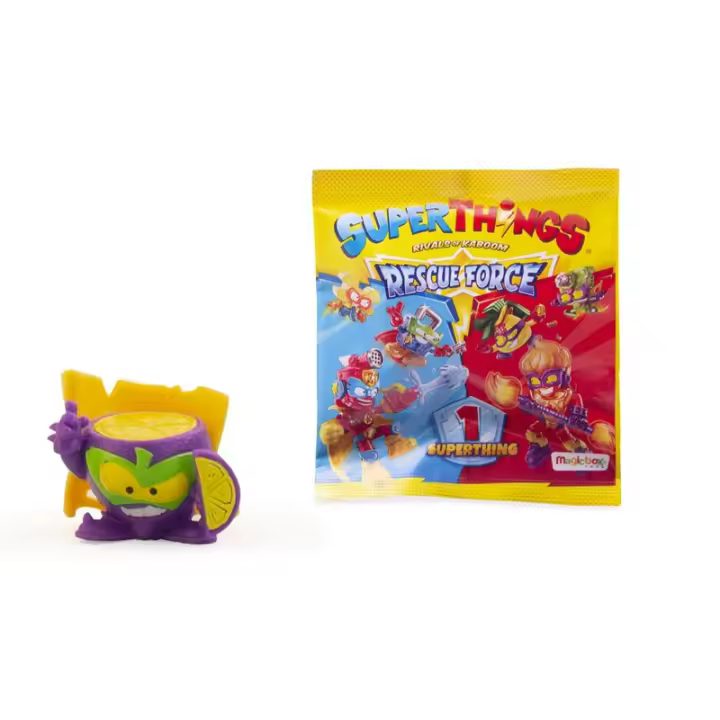 Sobre One Pack SuperThings Serie 10 Rescue Force - 1