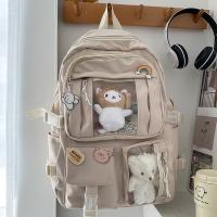 Bolsa De Libros Impermeable Multifuncional De Nylon Gran Capacidad Para Escuela Viaje Para Adolescentes - details 6