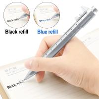 Cepillo De Medición Vernier Plástico Azul Negro Estilo Bolígrafo Mecánico Para Estudiantes Herramienta De Medición 100mm - details 8