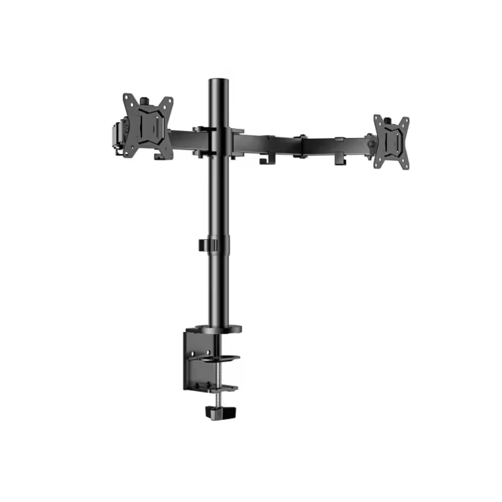 Soporte Articulado Doble para Monitores de 10'' a 32'' con Ajuste de Altura y Rotación - 1