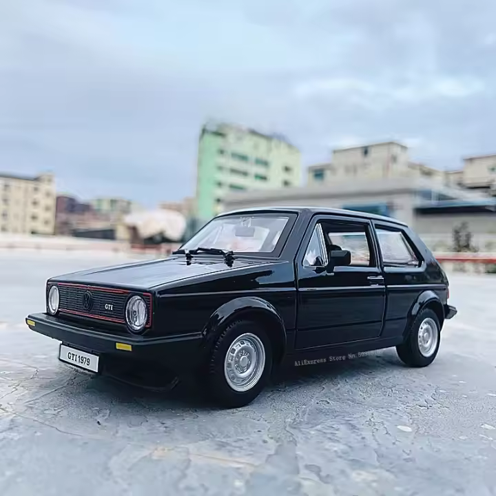 Modelo De Coche De Aleación Simulación Bburago 1:24 Volkswagen 1979 Golf GTI MK1 Decoración Colección Juguete Regalo Para Adultos Y Niños - 1