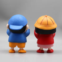 Figura De Anime Gk Tide Play Local Tyrant Crayon Shin-Chan Nohara Shinnosuke Con Maruko Adorno Modelo Regalo Para Coleccionistas - details 2