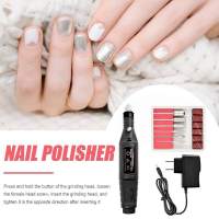 Lima de uñas con 6 piezas (eléctrico) Negro - details 1