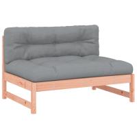 vidaXL Sofá central madera maciza de pino 120x80 cm Pino natural, Pino blanco, Pino gris Conjunto Terraza Muebles Jardín Exterior Juego de Muebles de jardín Mueble Jardín Exterior Muebles de Salon Exterior - details 6