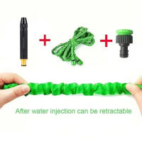 Tira De Agua Expandible 25FT-200FT Para Jardín Y Limpieza De Coches Ropa De Plástico Anti-Abrasión Anti-Corrosión Ajustable Y Rewindable Para Riego Del Jardín - details 15