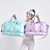 Bolso de Viaje para Mujer AOTTLA Bolso de Mano de Gran Capacidad Bolso de Hombro Casual Bolso de Deporte de Separación Seco y Húmedo Material de Lining ZMN062 Hecho en Nylon - details 2