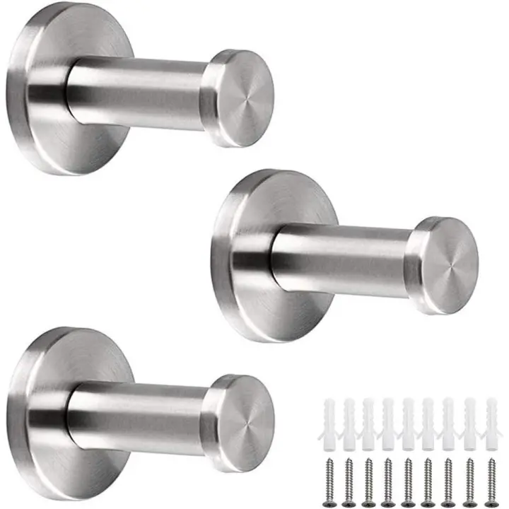 Ganchos para Bata de baño, 3PCs, Perches de Maple - 1
