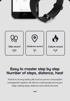 Pulsera inteligente con Pantalla a color D13, monitorización de frecuencia cardíaca, presión arterial, Sueño, IP67, resistente a Agua, Reloj con Carga Directa por USB - details 6