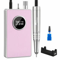 Beauty & Fashion Taladro Eléctrico de Uñas Profesional Portátil , Kit de orno de Manicura y Pedicura Para Salón de Uñas, Maquina Fuerte Para Quital Gel de Uñas Lima Eléctrica de 35000 rpm - details 0