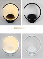 Aplique de pared interior, aplique LED moderno de 16W 1800LM, luz blanca de 6500K - details 3