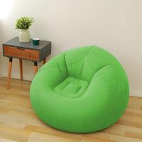 Sofá Inflable Lounger Para Dormitorio Y Salon Asiento De Algodón Esponjoso Portátil Y Plegable Para Camping Al Aire Libre - details 3