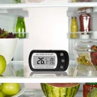 Termómetro Digital Para Congelador Y Nevera Con Pantalla LCD Grande Magnético Y Gancho Impermeable Medidor De Temperatura Para Cocina Y Hogar - details 2