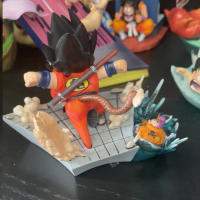 Figura De Acción Dragon Ball Goku 8cm PVC Estatua De Colección Para Escritorio Decoración Regalo Para Fans Del Anime - details 8