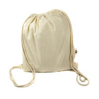 Siglo21publicidad Pack de Mochilas Algodón Natural Reciclable y Reutilizable con Cierre Cordón - details 3