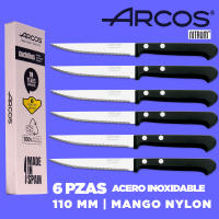 Arcos cuchillos de mesa cuchillos carne cuchillos chuleteros  cuchillos acero inoxidable con sierra cuchillo chuletero cuchillos chuleteros  Fabricado en España  envase ecologico - details 0